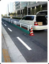 交通量が少ないから許される