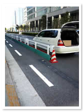 交通量が少ないから許される